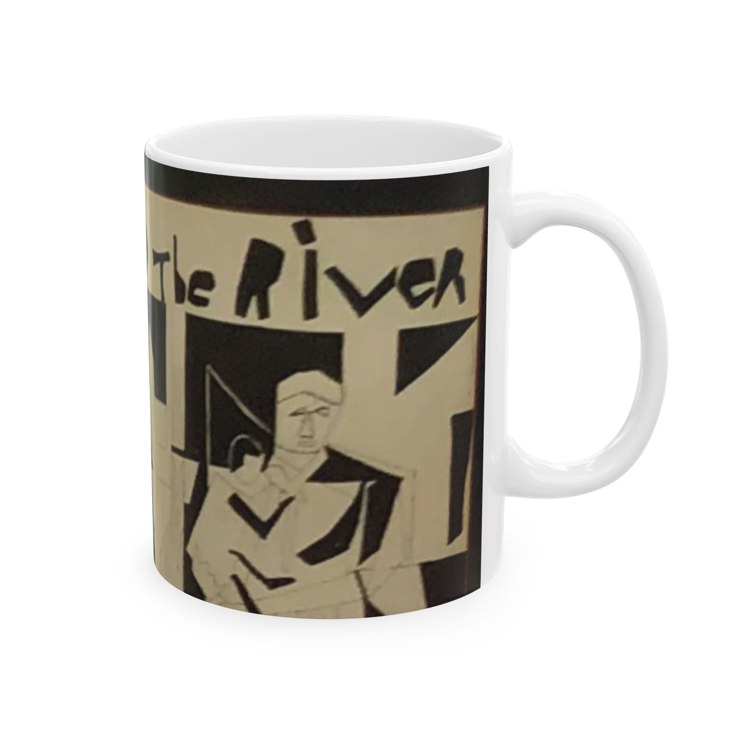 Romare Bearden |A Land Beyond The River | Modern Coffee Cup | Unique Gift for Art Lovers
