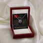 To My Bad Ass Trash Talkin' Wife | Lucky In Love Necklace